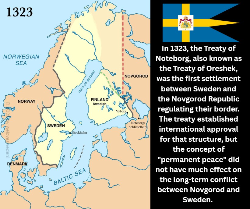 We - Did you know? 🤔 Back in 1323, the Treaty of Noteborg—also known as ...