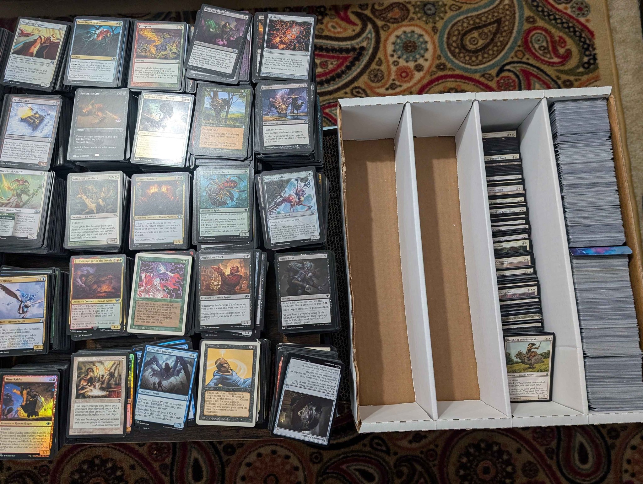 Bulk Magic The Gathering common/uncommon. Roughly 17k - Collectible ...