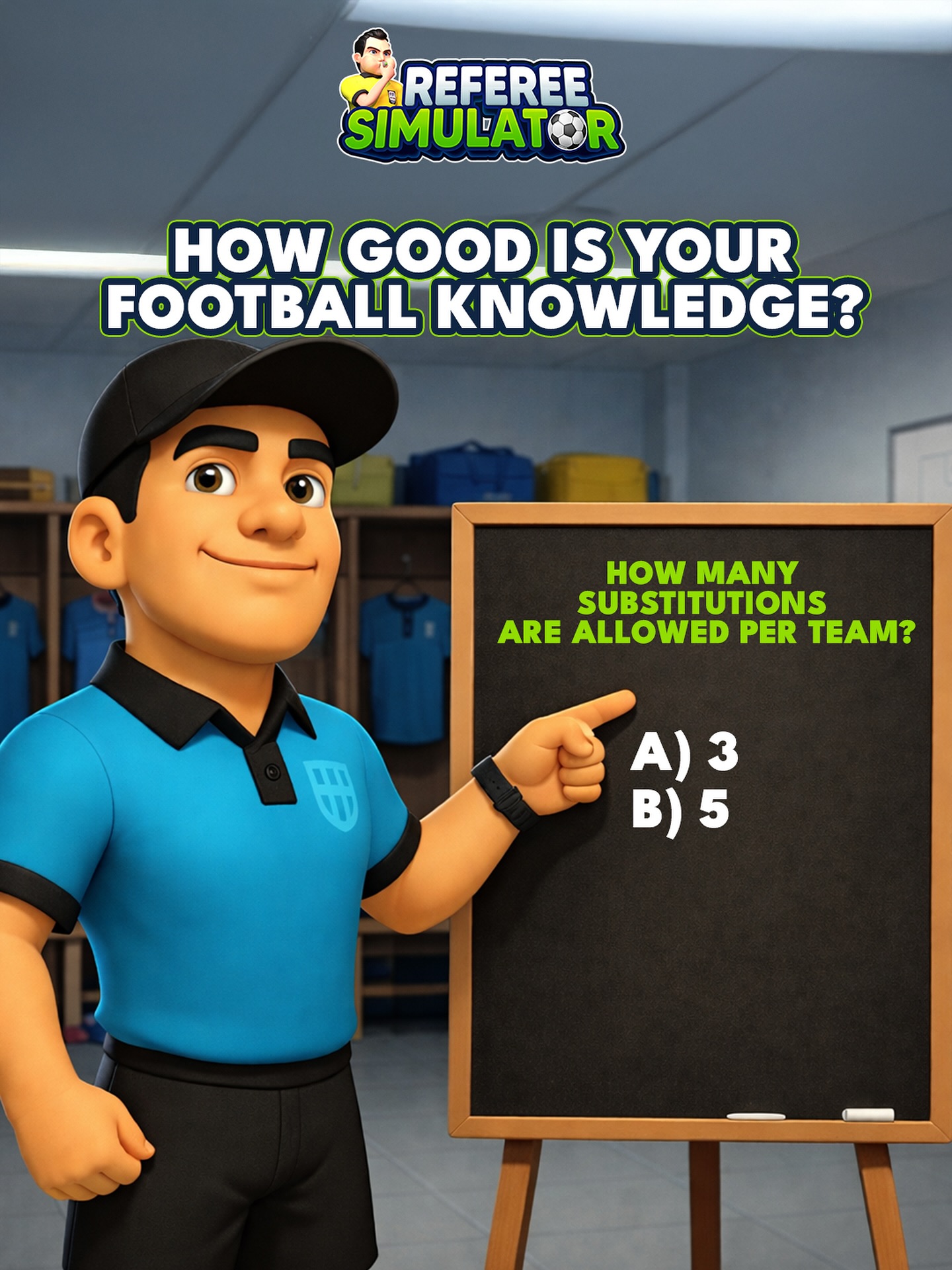 Referee - The first whistle blows! 🟨⚽ How strong is your football ...