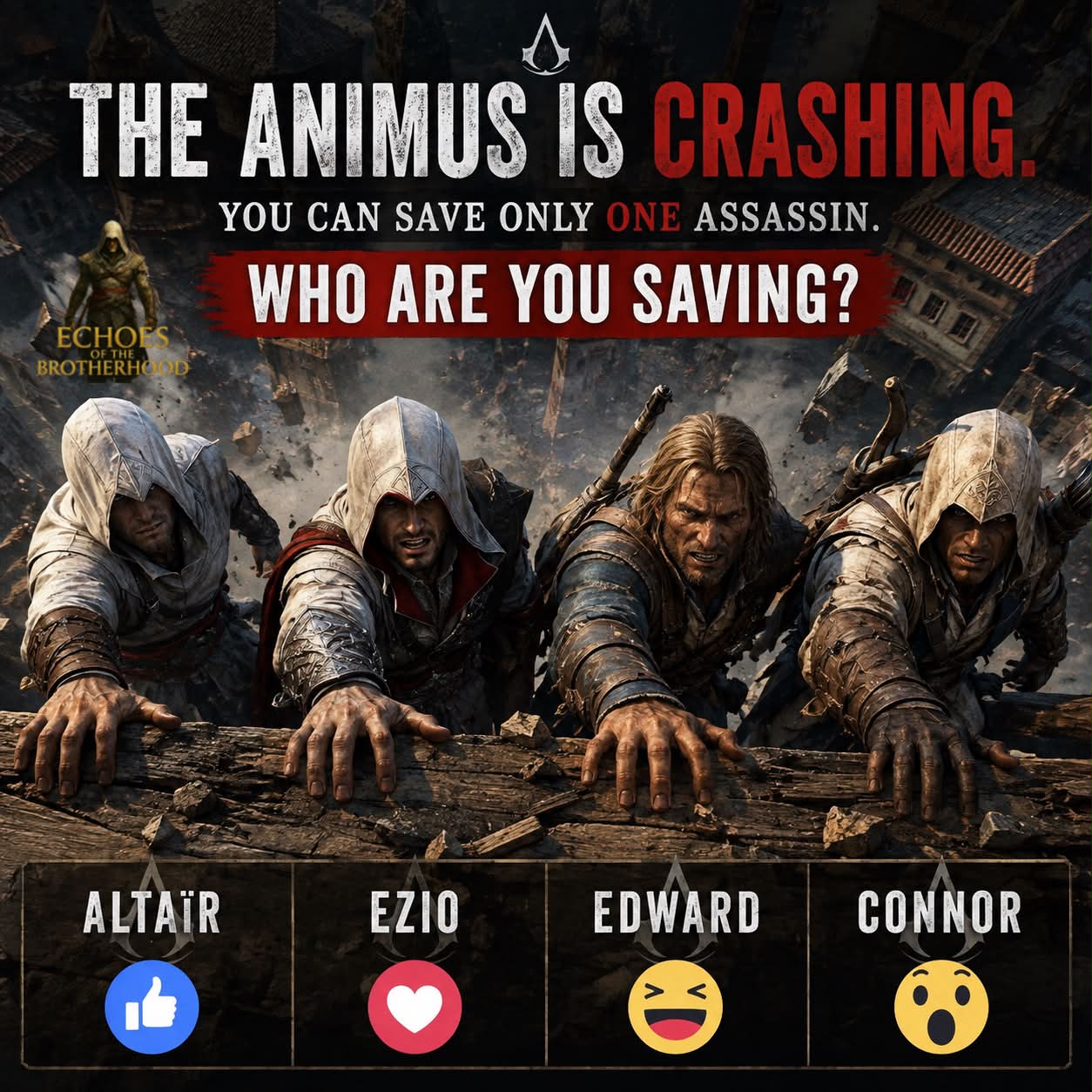 Which assassin would you save from the jackdaw