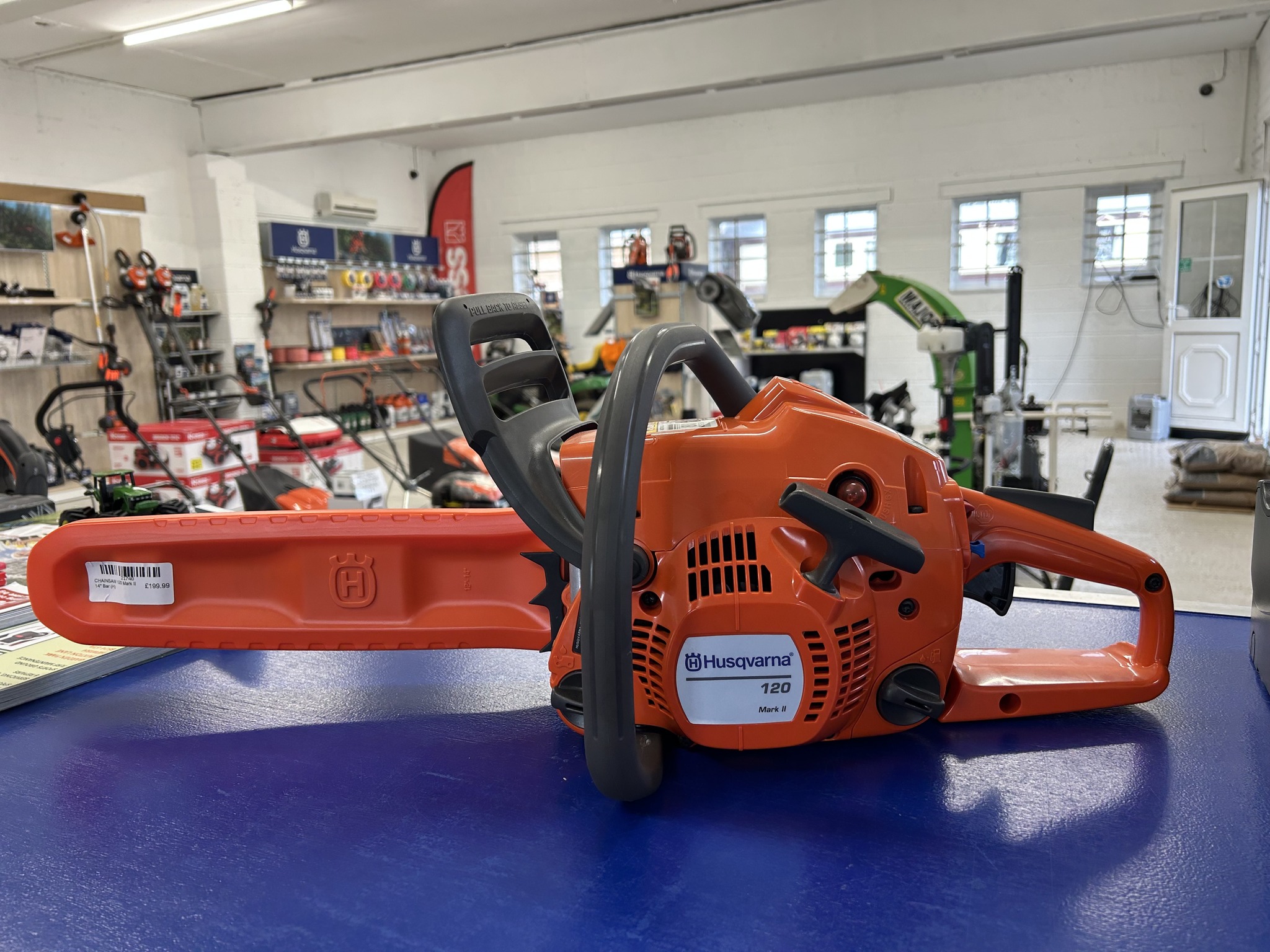 Husqvarna 120 Mark II. Back In Stock ? Head to our website now 