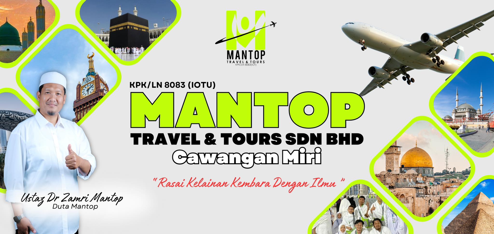 Umrah Borneo by Mantop Travel | Miri