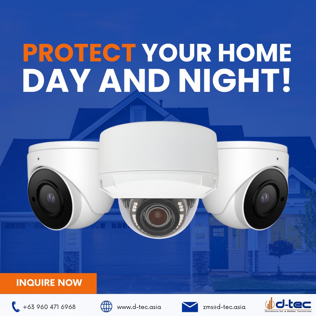 D-Tech - 🌙 Protect Your Home Day and Night! 🛡️ Our CCTV systems have ...