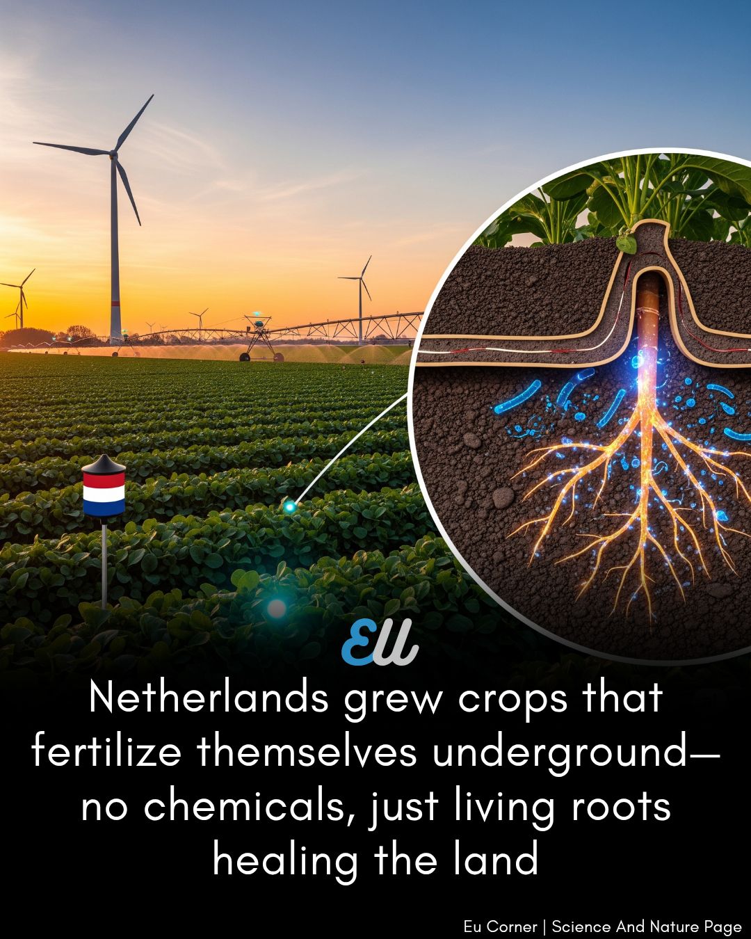 Eu - Netherlands created bioengineered roots that grow fertilizer ...