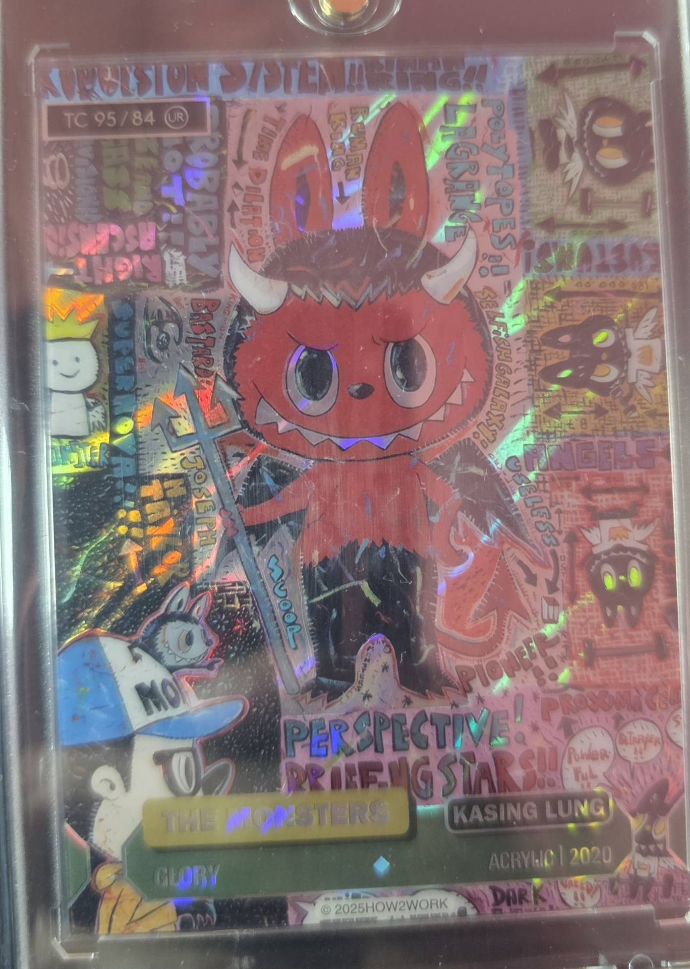 放**Labubu how2work monster series 3** TC 98/84 UR 1張PM價錢
