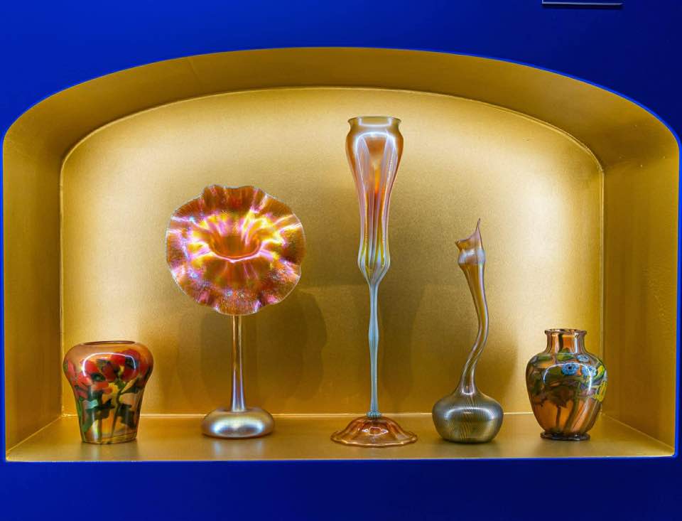 Fallingwater's collection of Tiffany glass