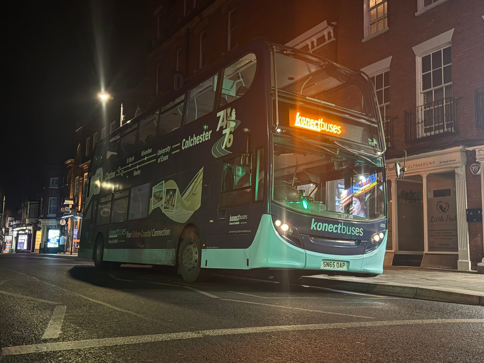 Friends of Buses and Coaches | 🚍 KonectBuses ADL Enviro400 633 SN65 OAP ...