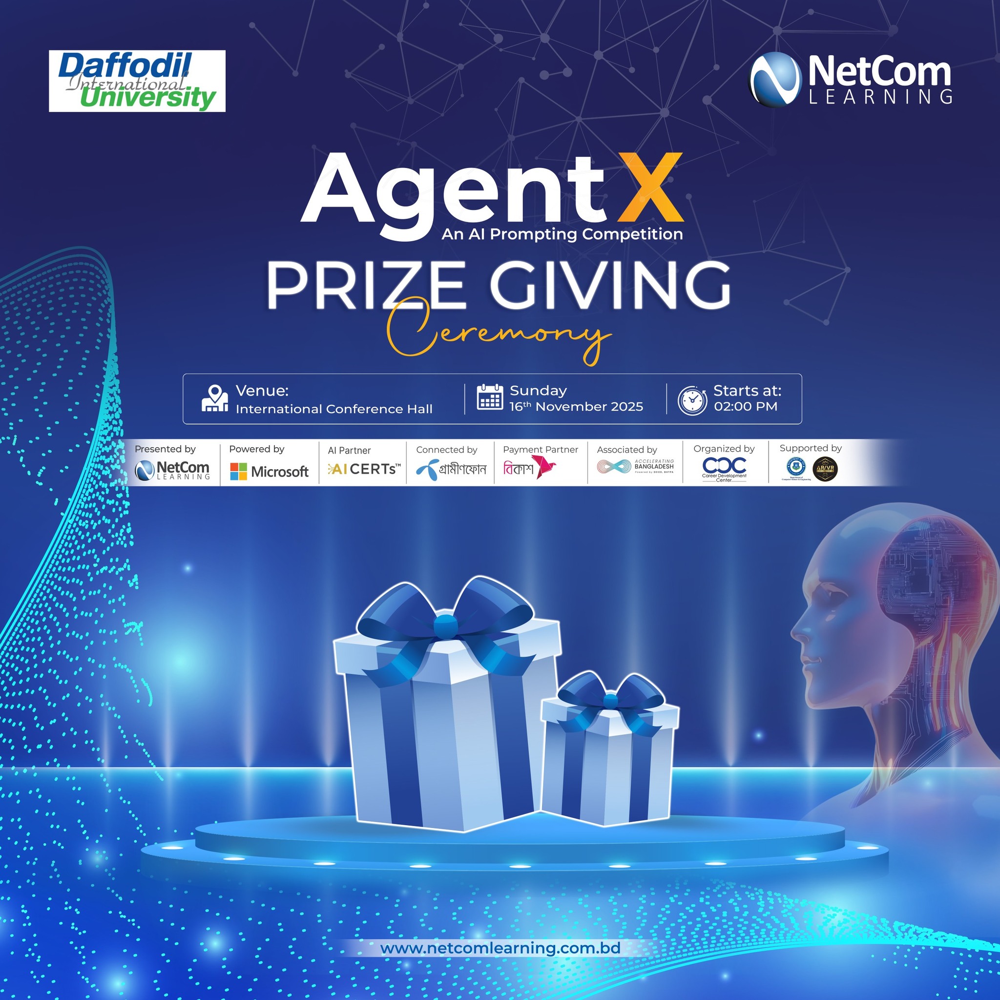 NetCom - Celebrating the Brilliance of Agent X! The moment to recognize ...