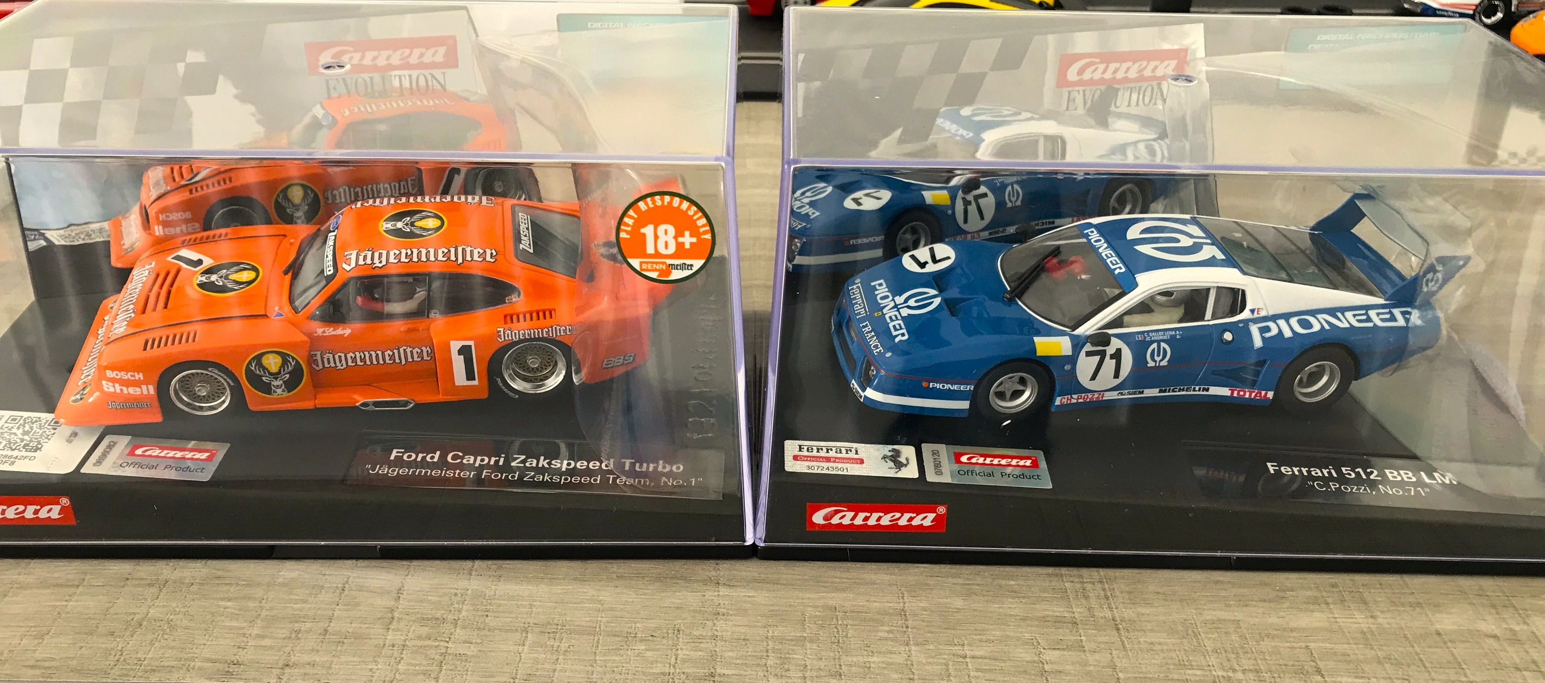 First 1/24 scale Carrera Lola T70 slot car