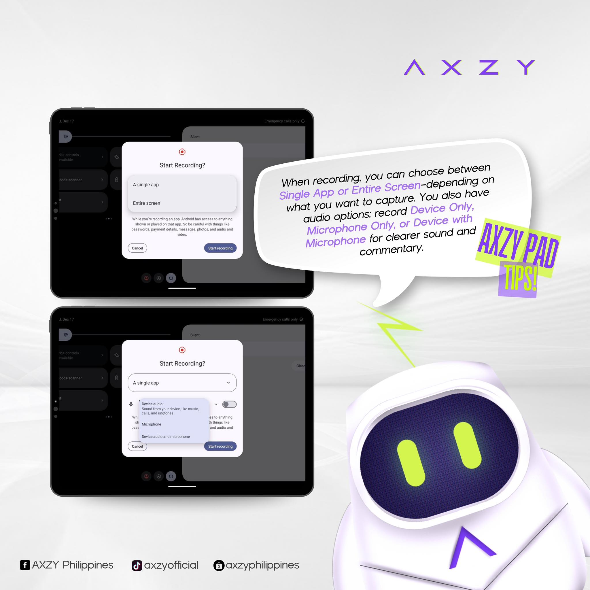 💡AXZY PAD TIPS! AXZY Pad Series comes... - AXZY Philippines | Facebook