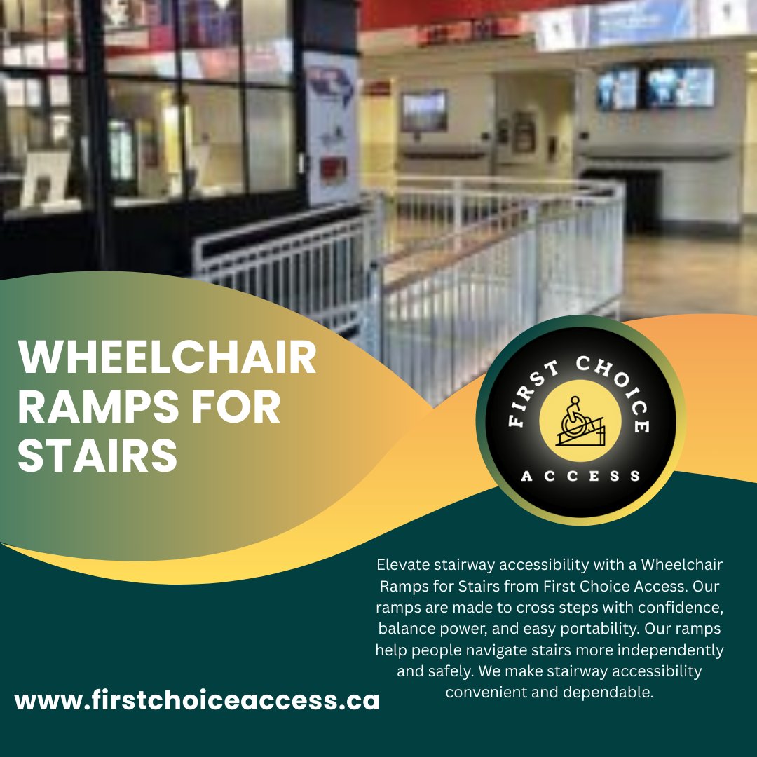 Elevate stairway accessibility... - First Choice Access, Inc | Facebook