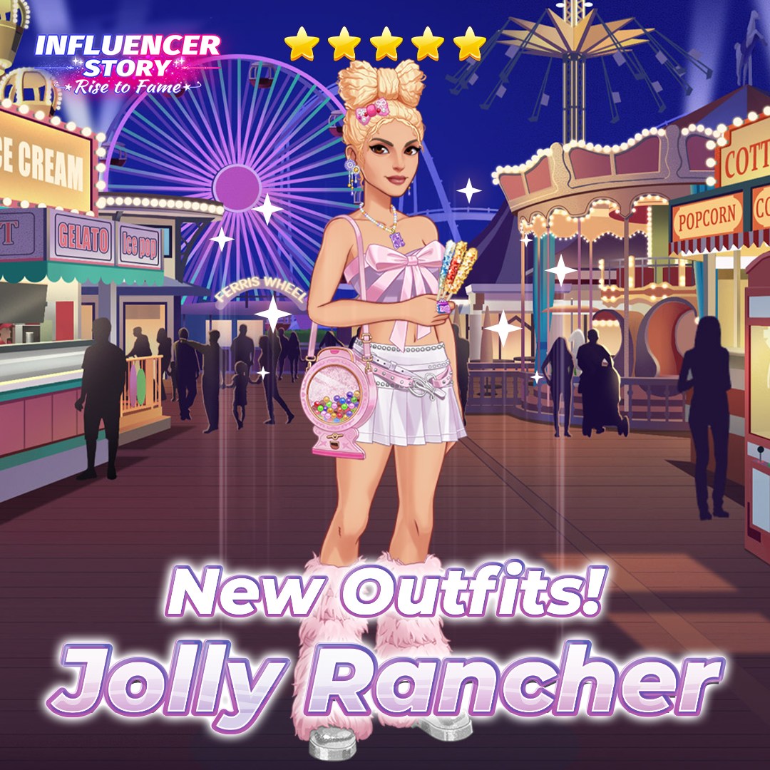 Influencer - Jolly Rancher | Sweet as Candy! 🍭 👗 Outfit Highlights: 💖 ...