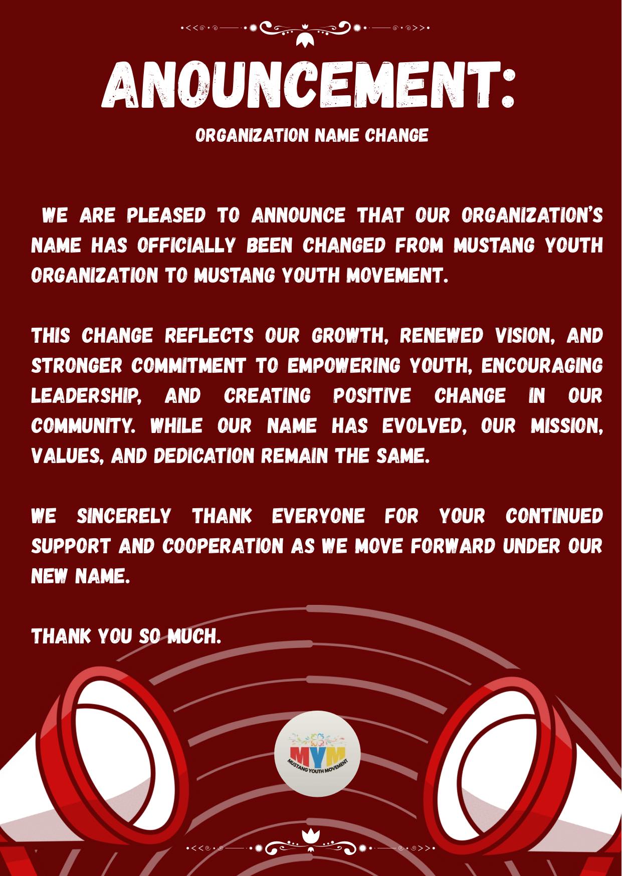 Mustang - ANNOUNCEMENT Y’ALL!!, We are pleased to announce that our ...