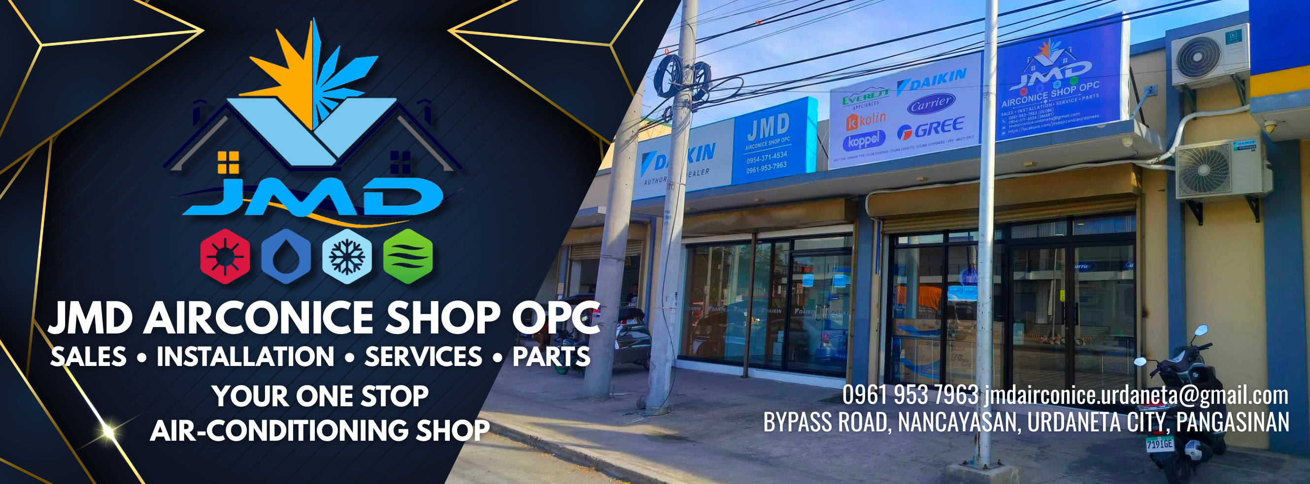 JMD Airconice Shop OPC | Urdaneta