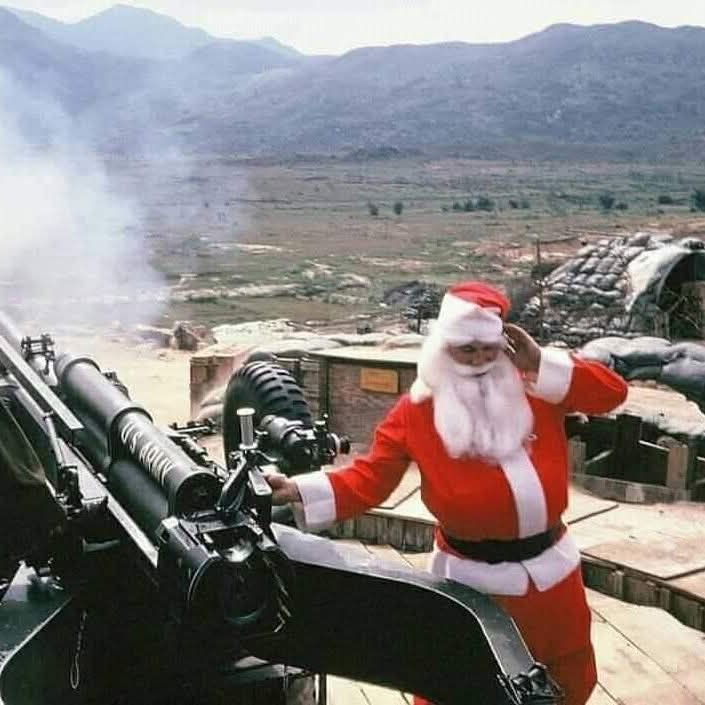 Vietnam - Drafted Gunner S. Claus, Vietnam 1969 #vietnam #nam #1969 # ...