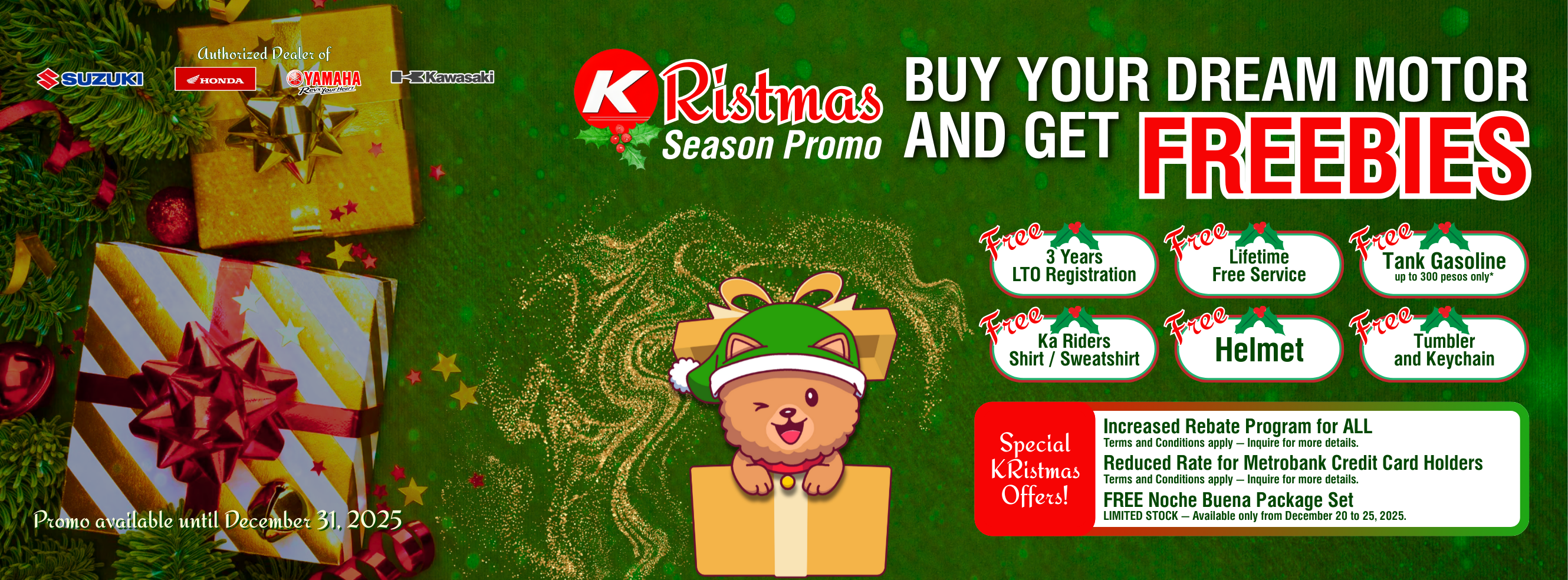 K Riders Motorcycle Sales Center, Inc. - Catarman Liloan Branch | Liloan