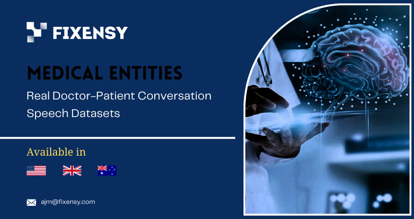 Fixensy - Real Doctor-Patient Conversation Speech Dataset contains real ...