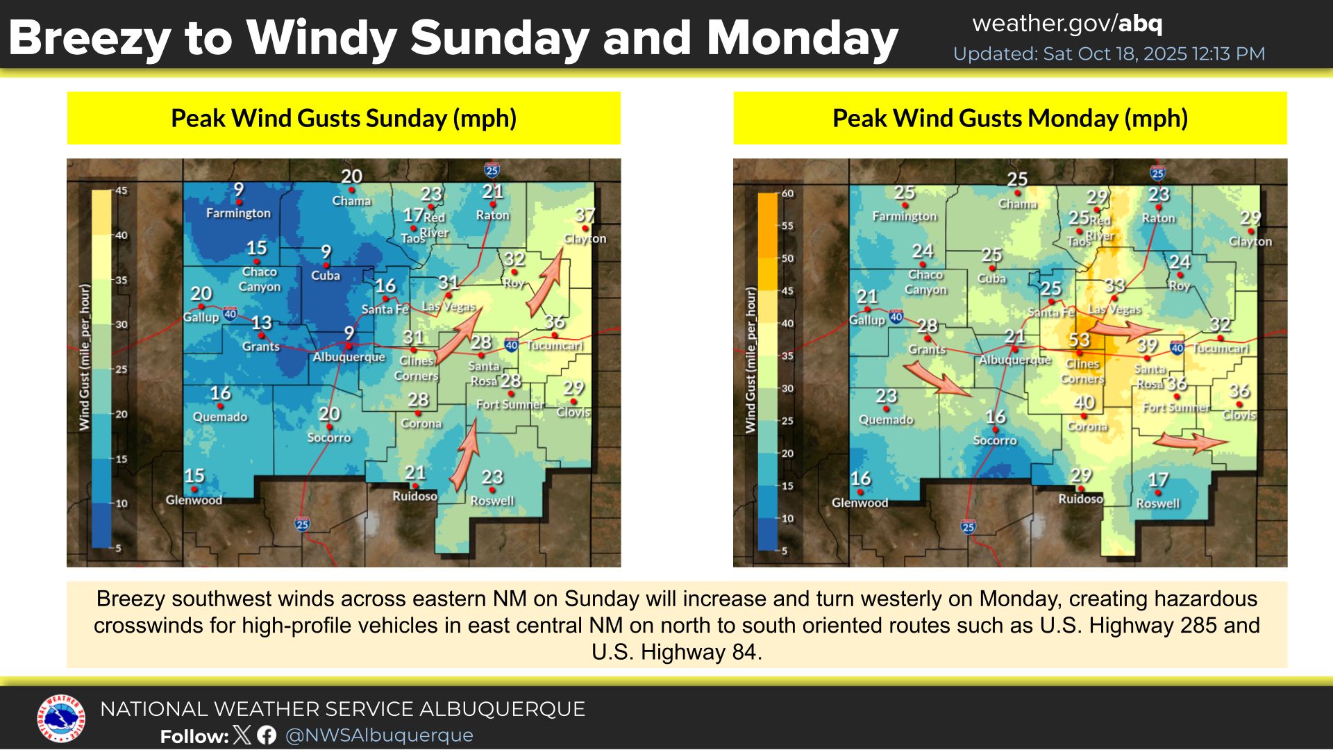 US - Generally pleasant fall like weather is expected for the upcoming ...