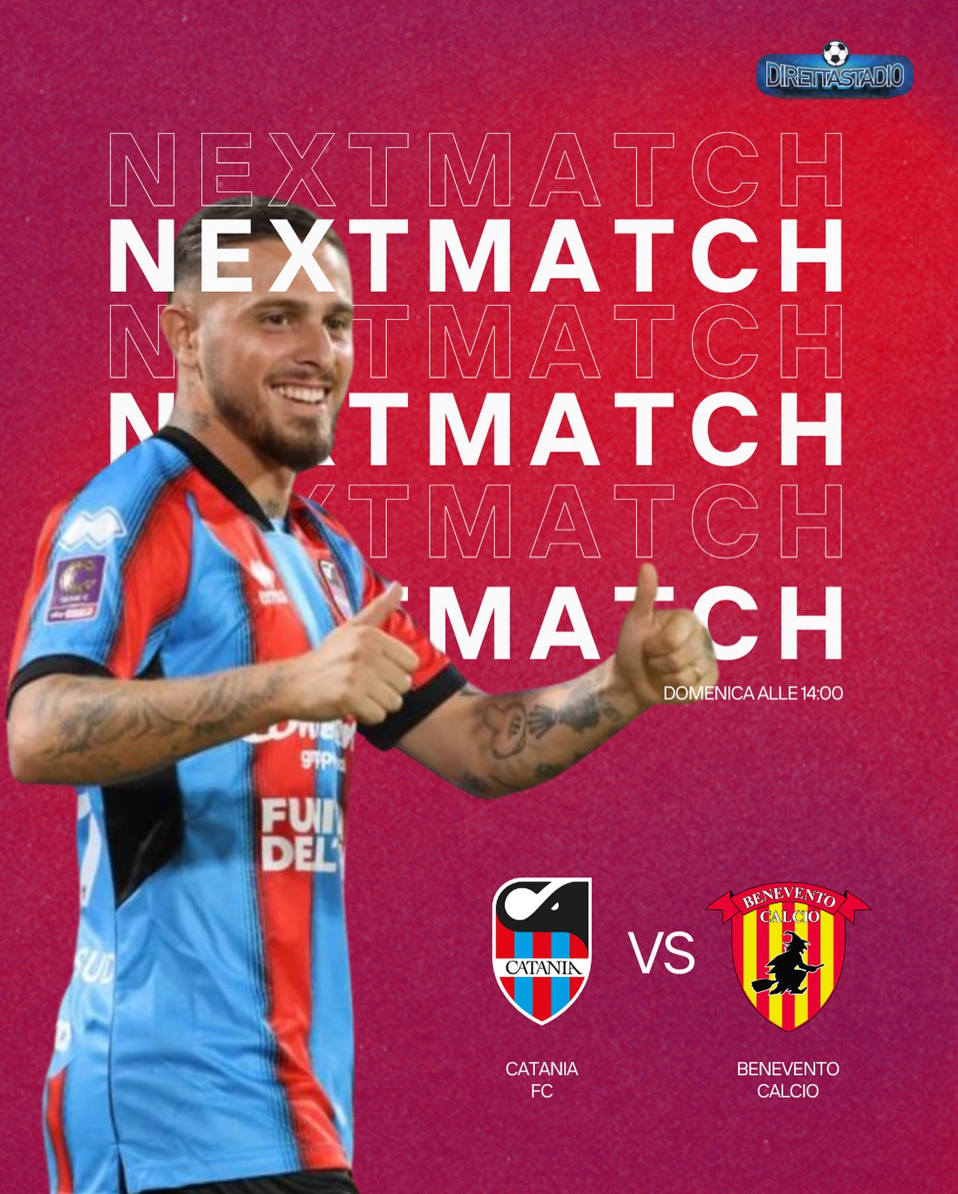 Telecolor - Siete pronti per il prossimo match, Catania vs Benevento ...