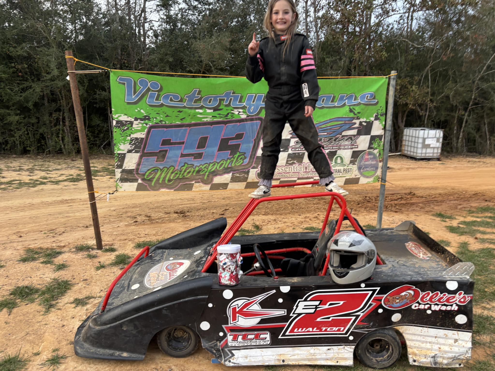 Ready to be back on the dirt with Leighton’s Journey and Running Behind ...