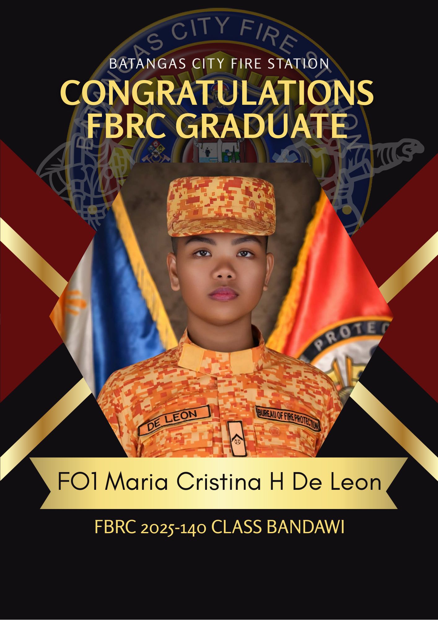 BFP - Batangas City Fire Station, under the leadership of FCINSP JOSEPH ...