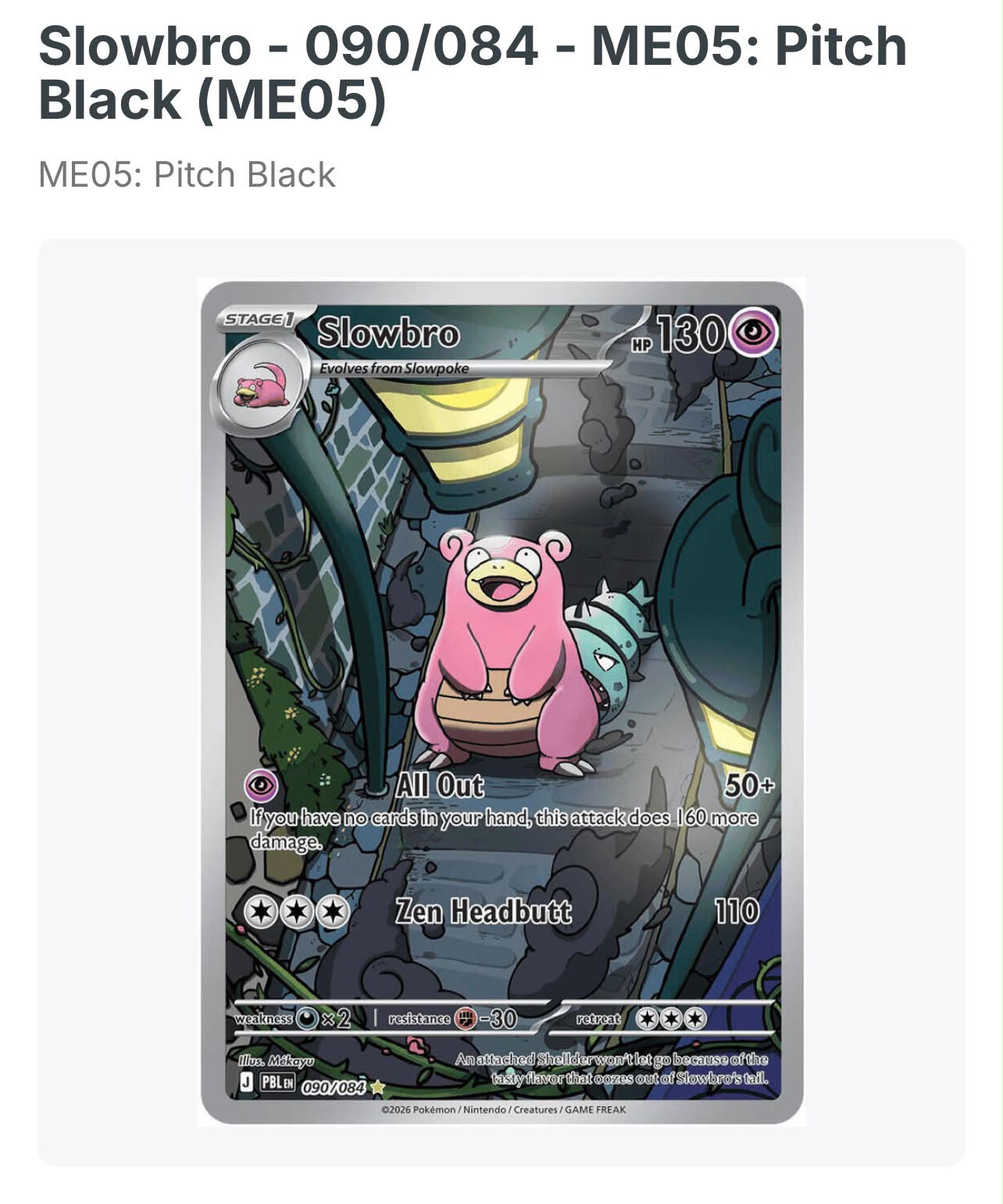 dark slowbro pokemon card 087/081}Slowbro choose up to 3 Basic Pokemon and/or Evolution cards from your discard pile and put them into your hand Pokemon Team Rocket Dark Slowbro