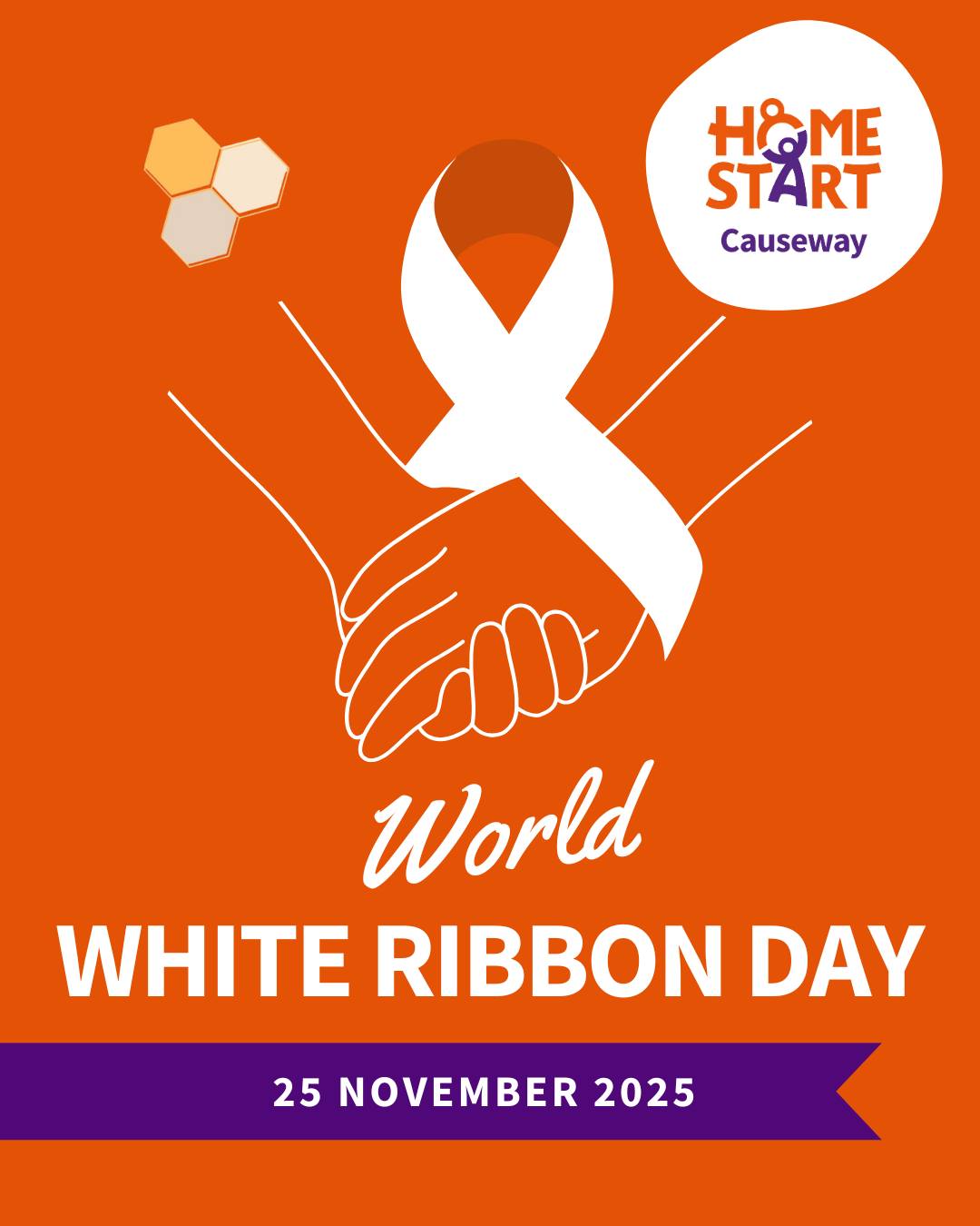 Today is White Ribbon Day — an... - Home-Start Causeway | Facebook