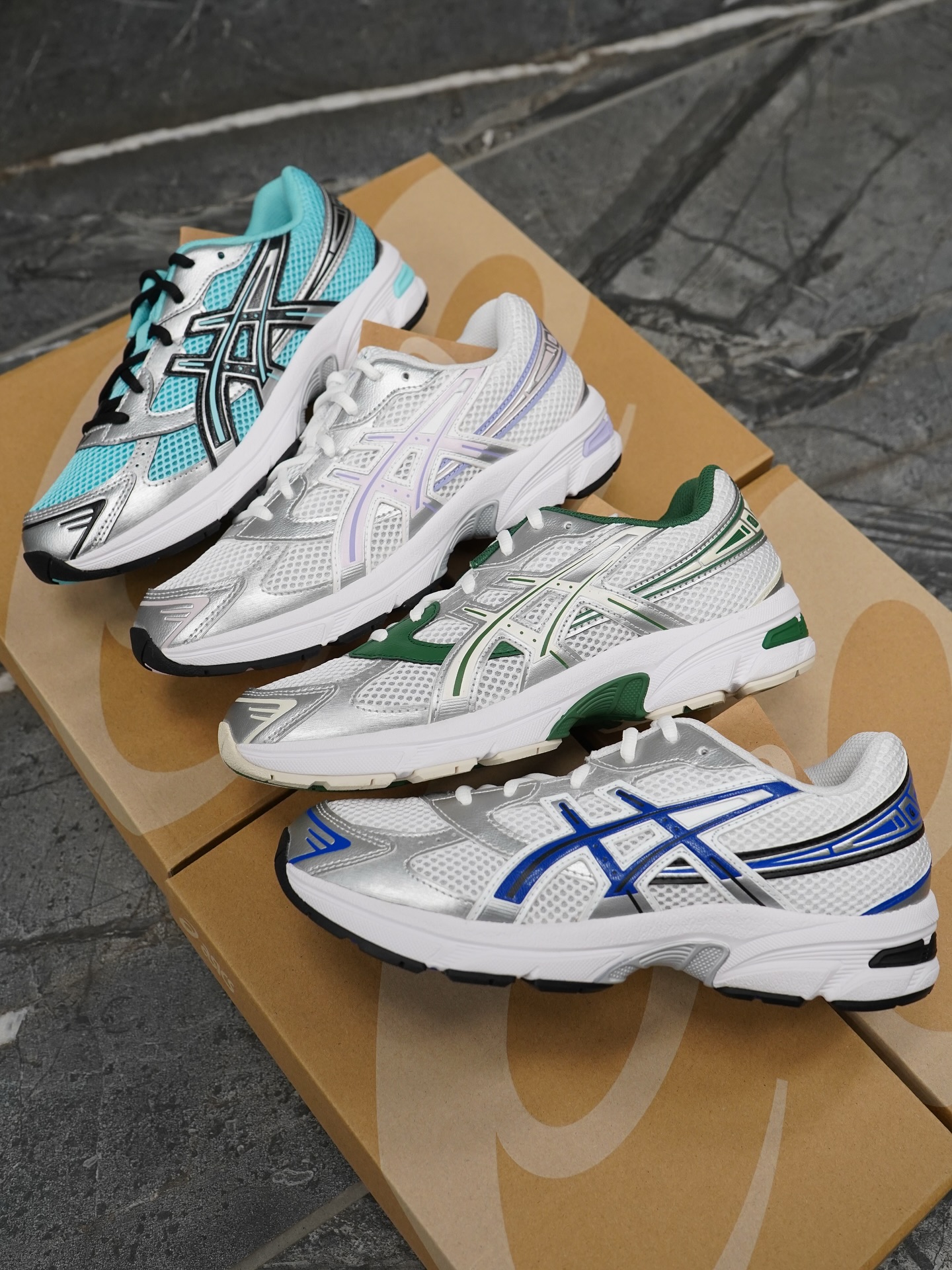 New Asics In! Gel 1130 “Larimar Blue Silver” Sizes 5Y/5.5Y/6Y/6.5Y 