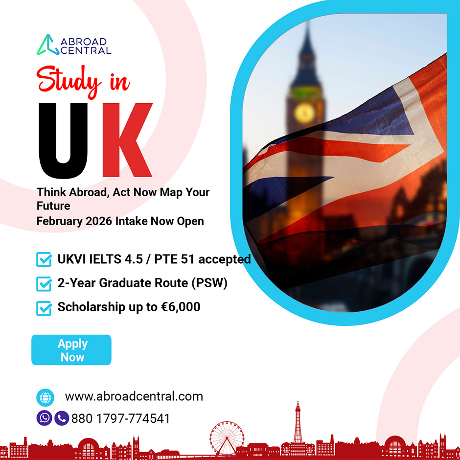 Abroad - 🇬🇧 Study in the UK – February 2026 Intake Now Open Missed ...