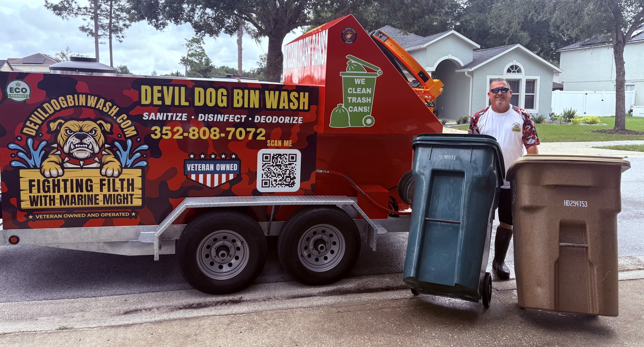 🎄 ️ Merry Christmas from our Devil... - Devil Dog Bin Wash | Facebook