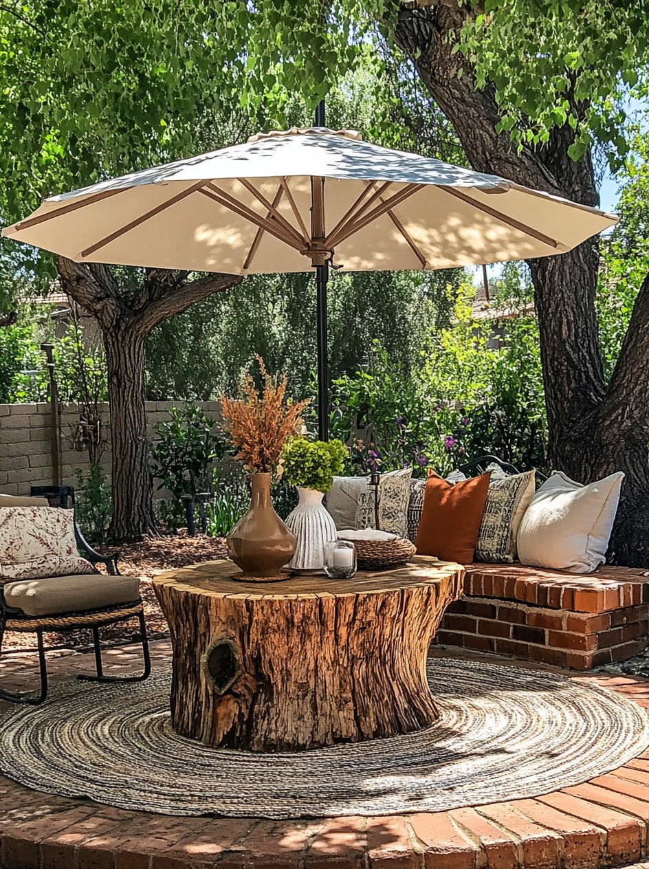 centerpiece for patio table with umbrella Hole Insert Flower Vase 10 Outdoor Centerpiece Ideas -