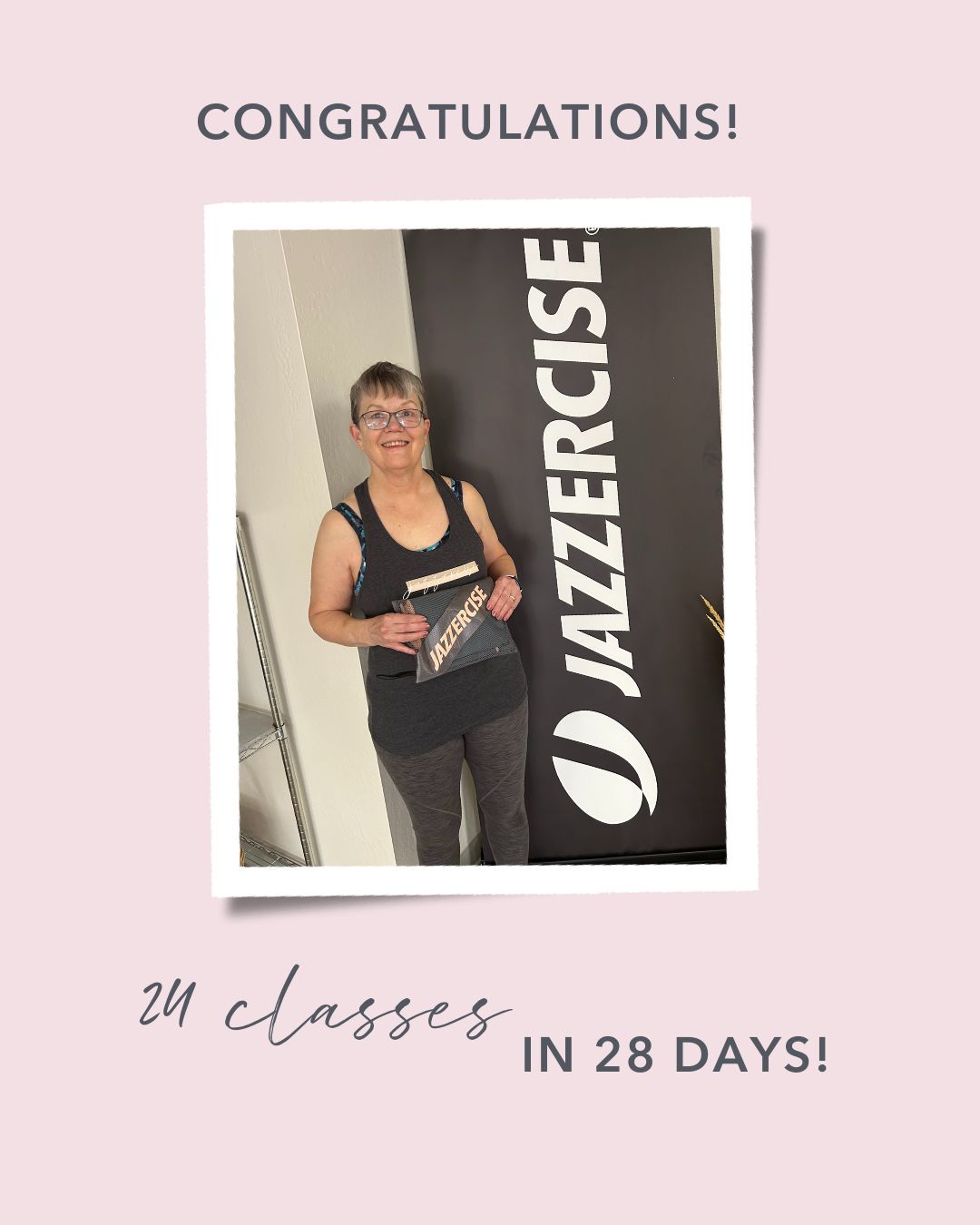 Jazzercise - GAME CHANGER STATUS: UNLOCKED! 💥 Denise just crushed 24 ...