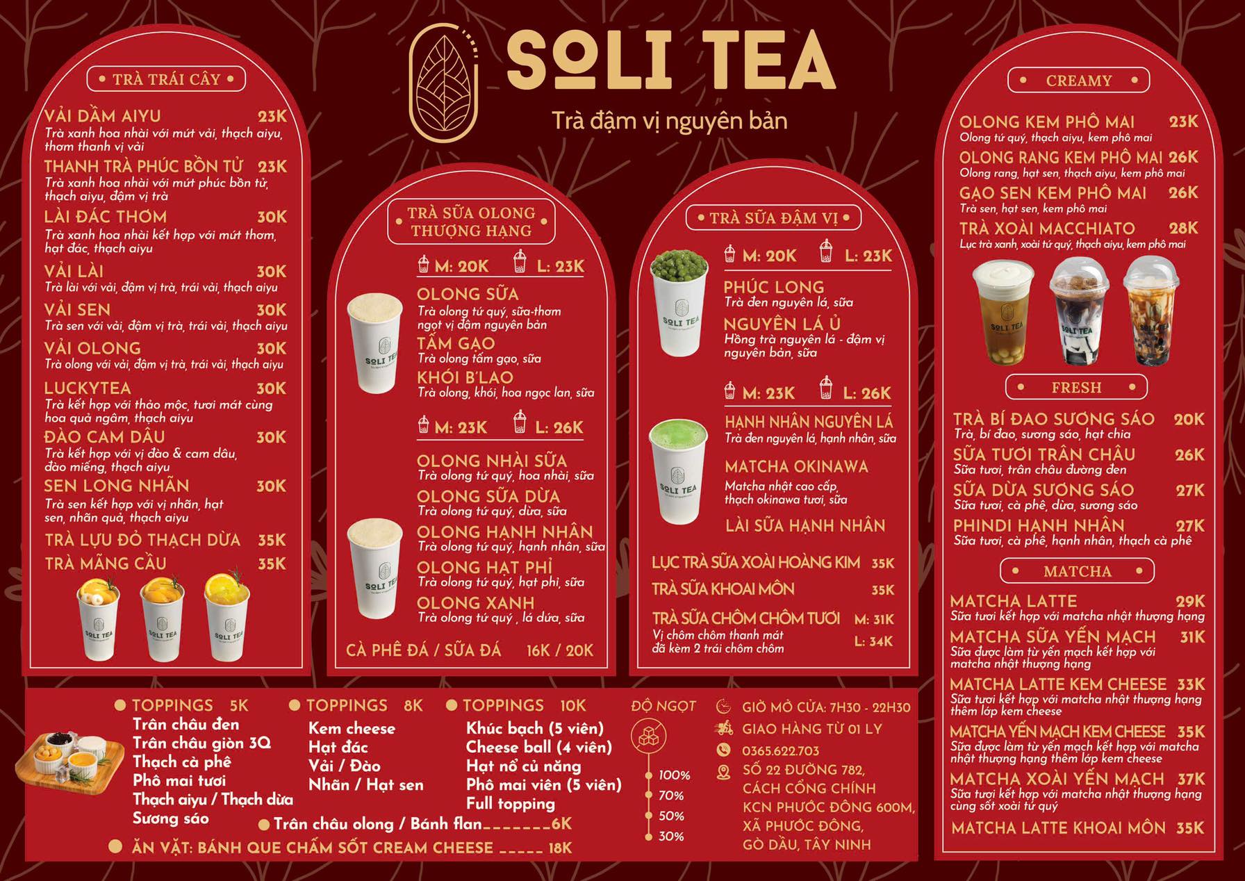 SoLi Tea Phước Đông
