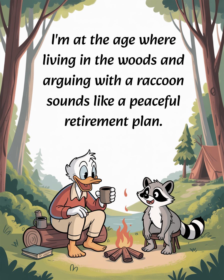 Moo-d - 🌲🦝🏡 #RetirementGoals #SimpleLife #NatureVibes | Facebook