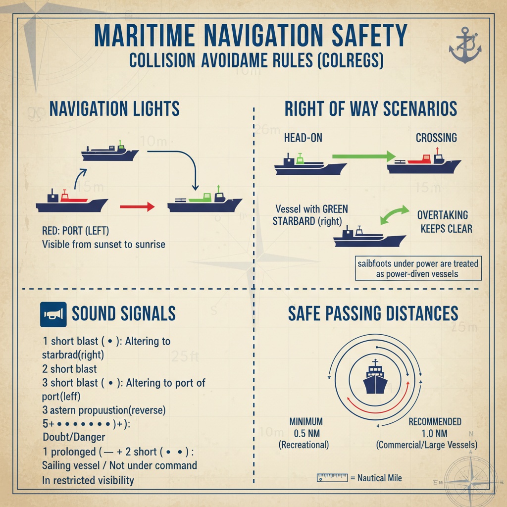 ShipSmith - 🧭 MARINE SAFETY QUIZ #8 🧭 Question: When two... | Facebook