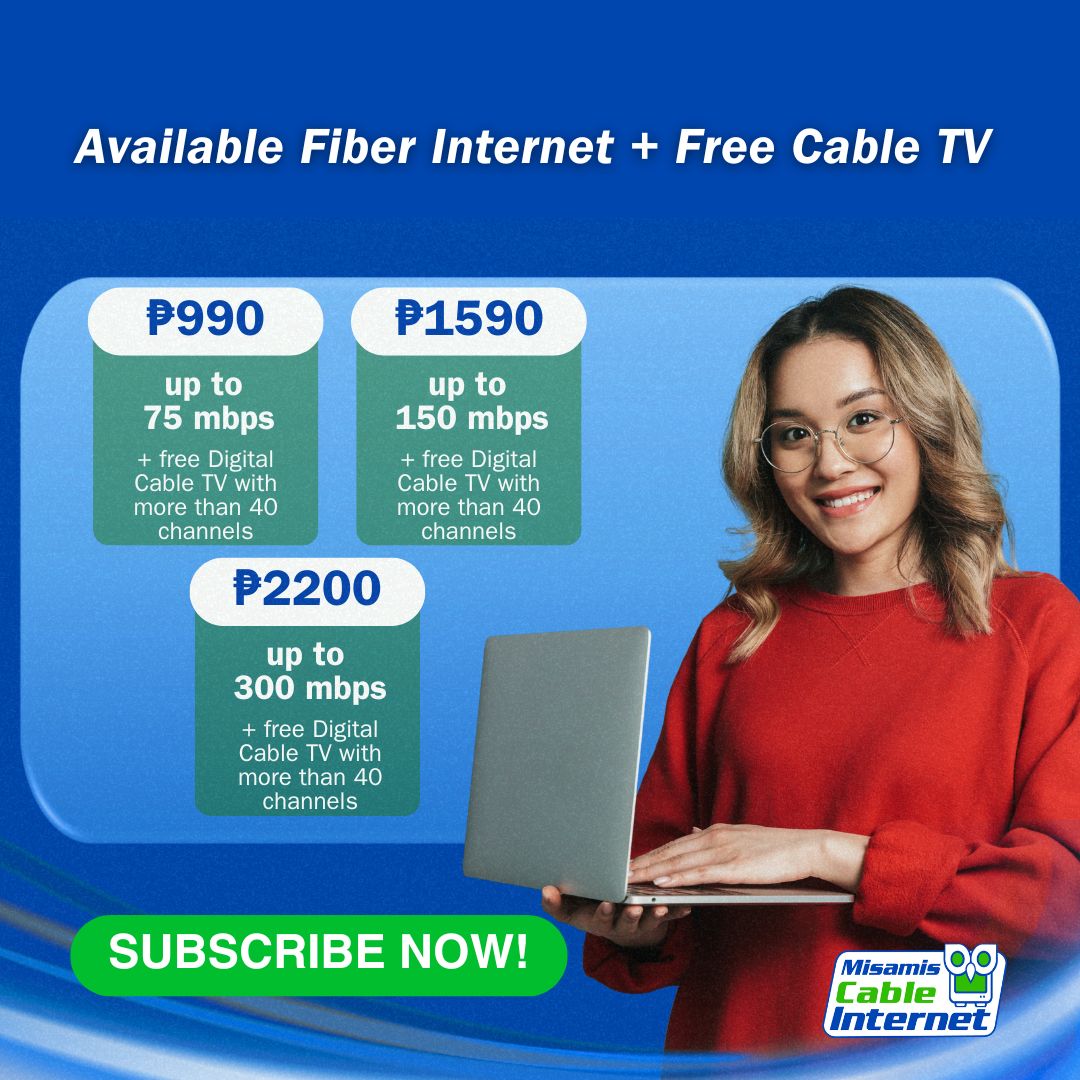 Misamis - New year, smarter expenses 💡 Why pay separately for internet ...