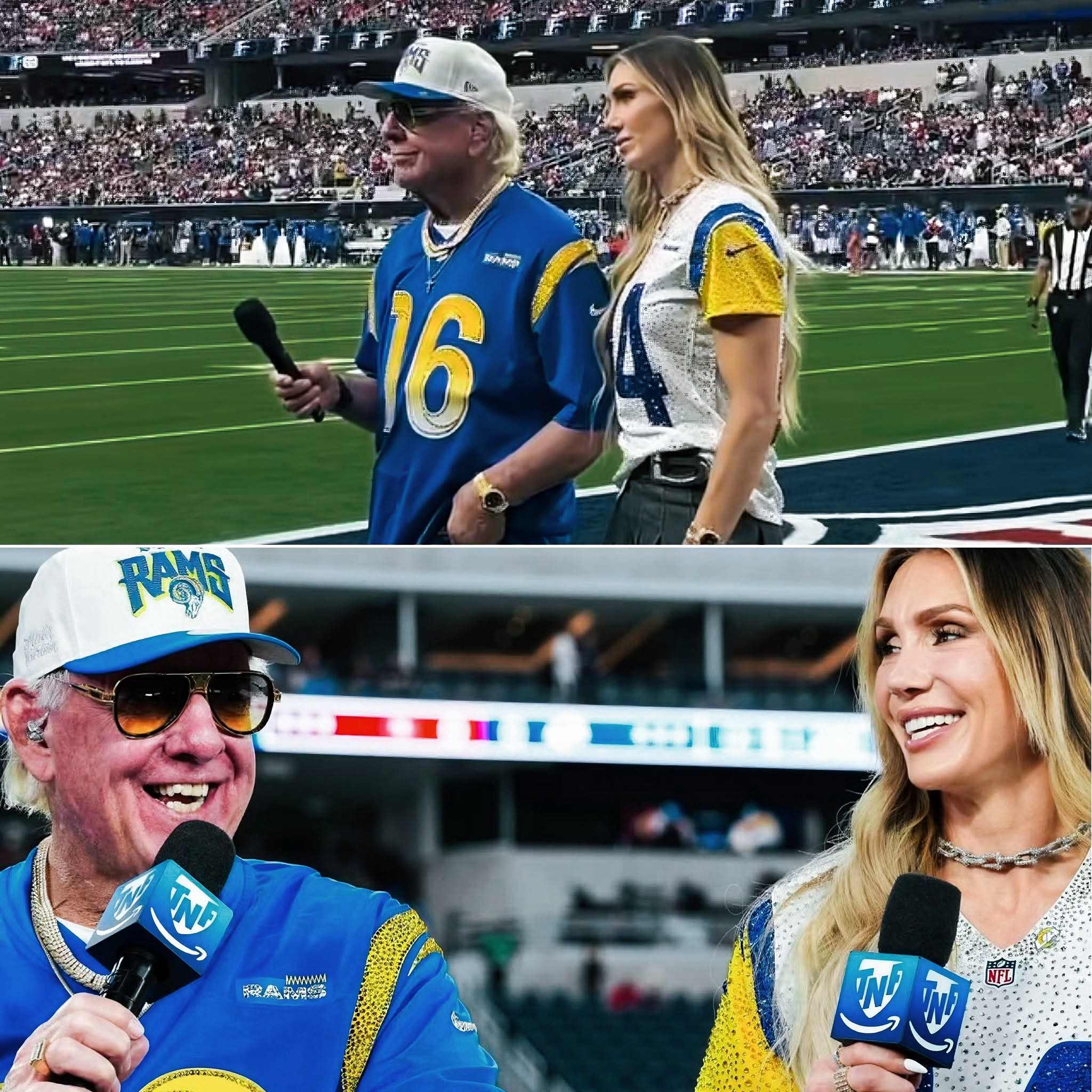 Charlotte Flair shares a special moment with Ric Flair 📸