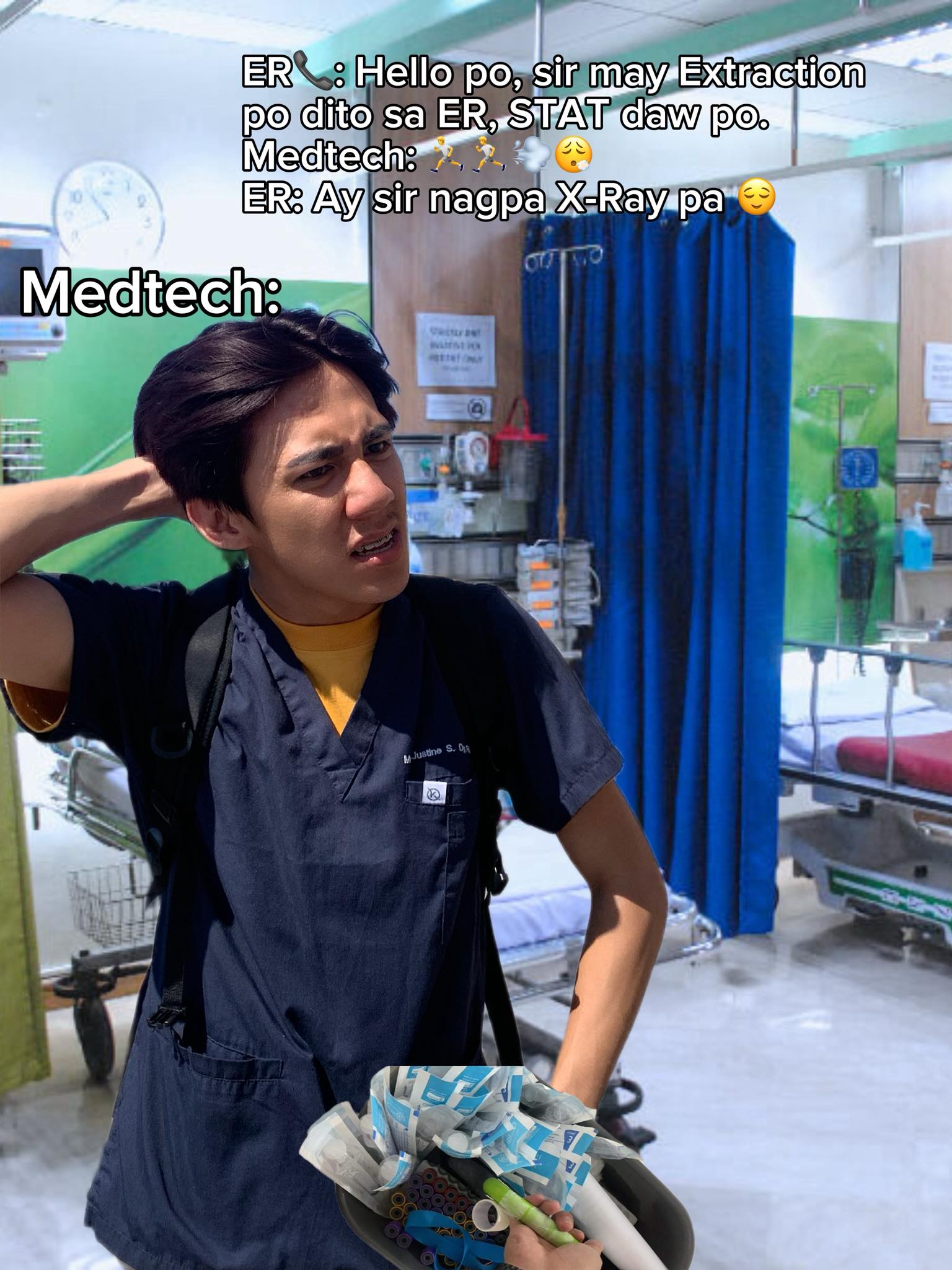 HAHAHAHAHA kaya pag may STAT sa ER... - Life of a MedTech | Facebook