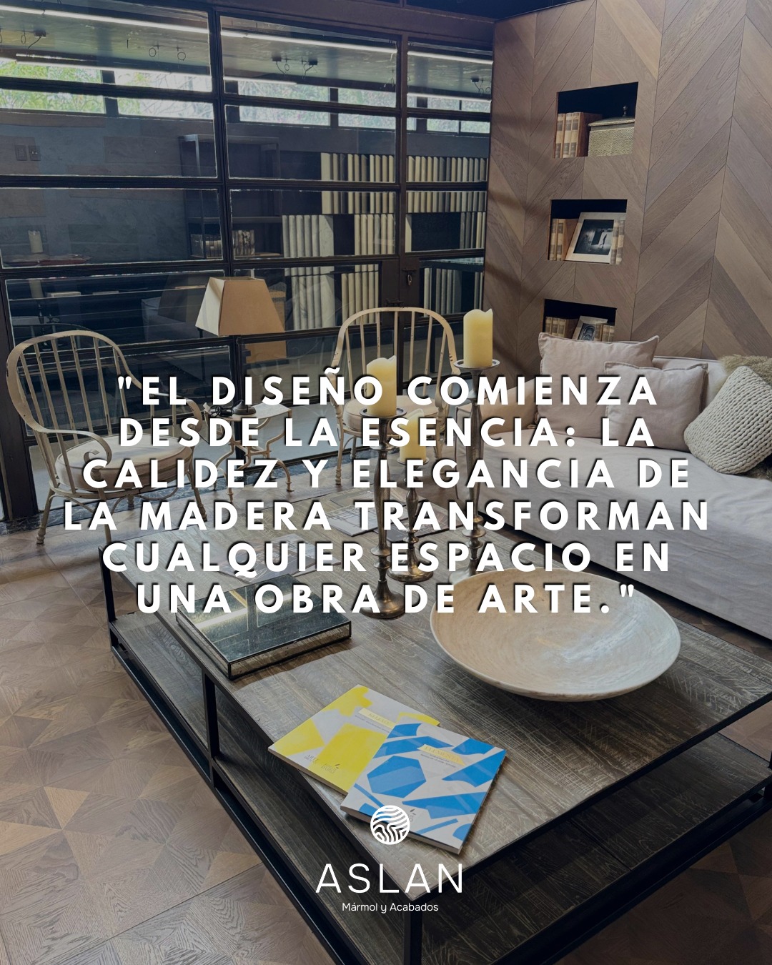Aslan - Elegancia que se siente Cada detalle importa y la madera es la ...