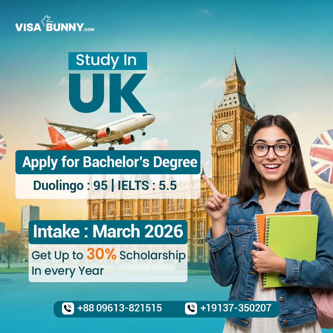 VisaBunny.com - 🇬🇧 Study in the United Kingdom — March 2026 Intake Now ...