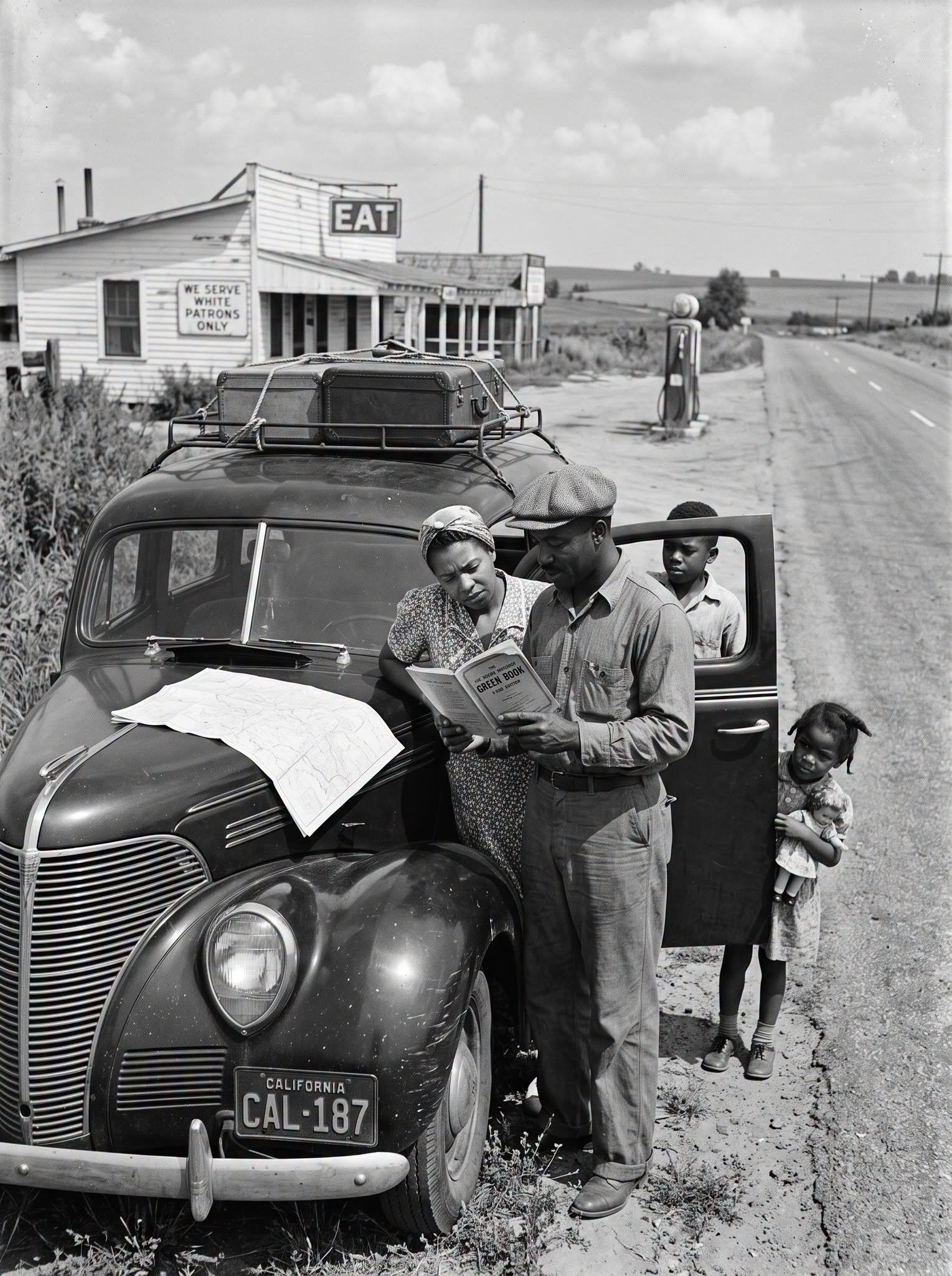 The Negro Motorist Green Book for safe black travel