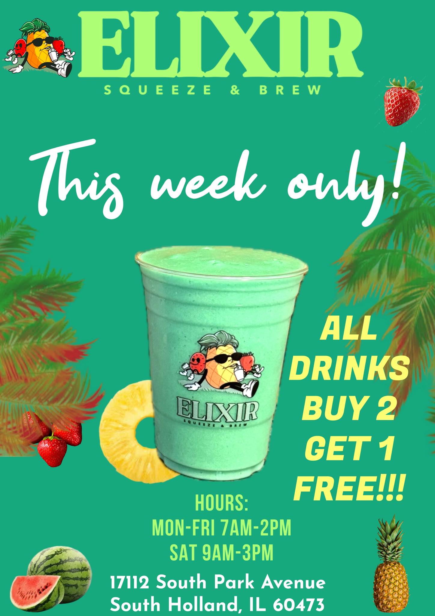 Elixir - We’re on! 🍉🍍🍓 🚨🚨Sale lasts until 9/20!! Make sure to stop in ...