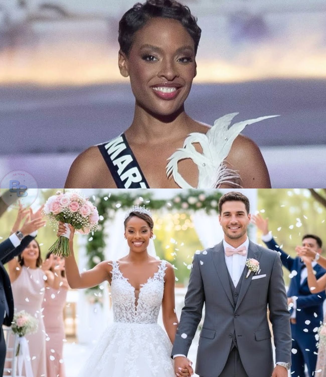 Les - À 35 ans, Miss France Angélique brise le silence sur son mariage ...