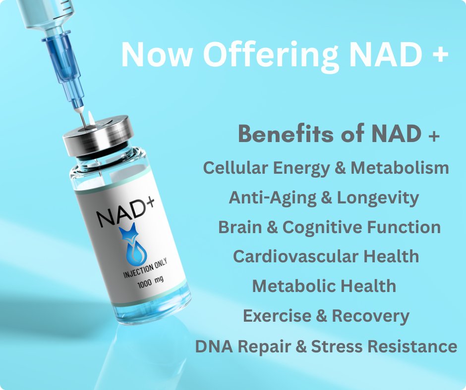 Hydrologybar - NOW OFFERING NAD+ IM INJECTIONS! Say hello to your ...