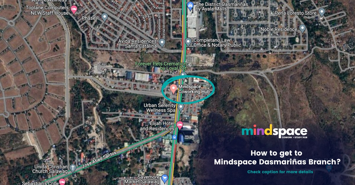 Mindspace - How to get to Mindspace Dasma Branch? From Savemore ...