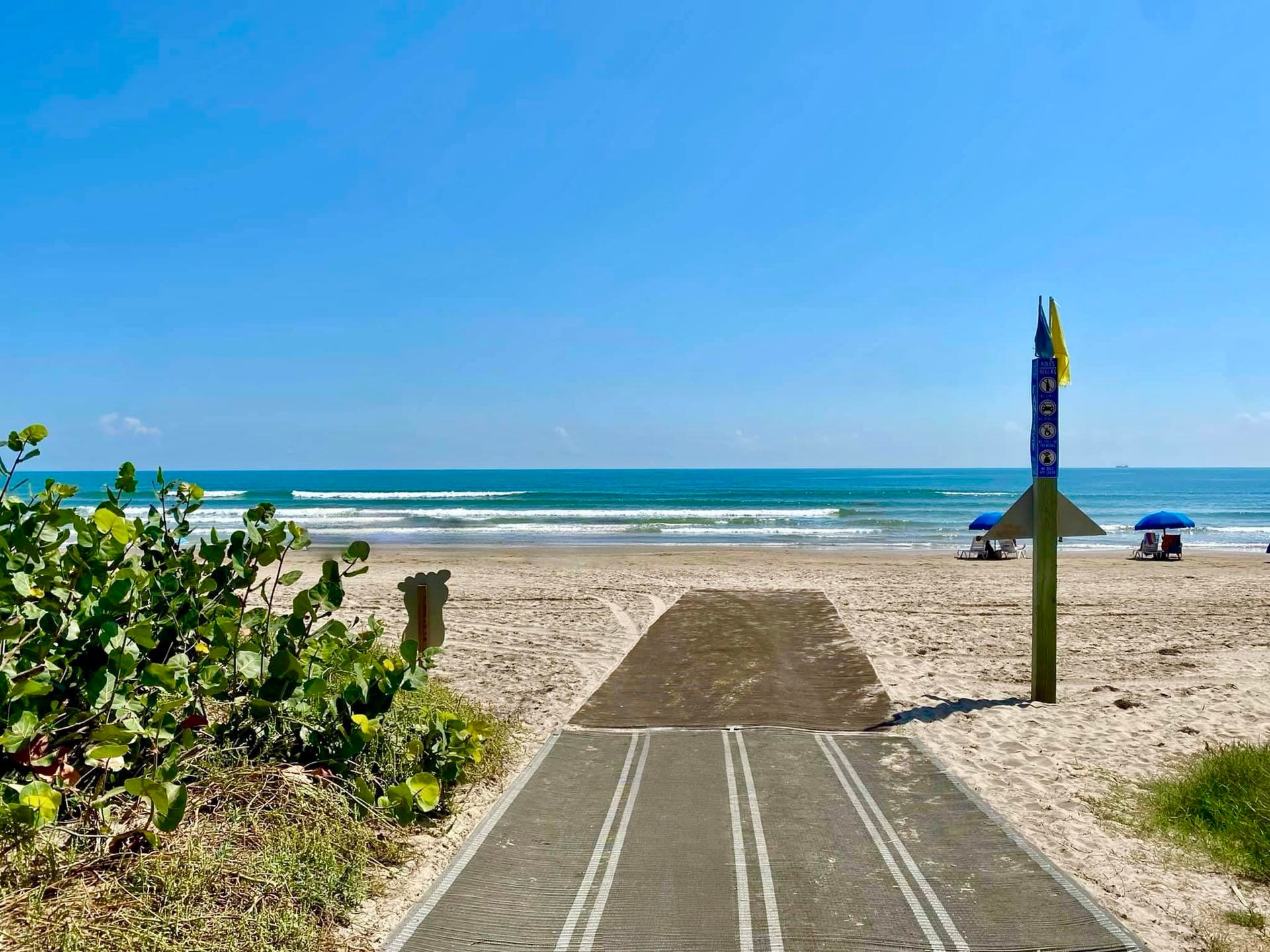 What does beach access mean?