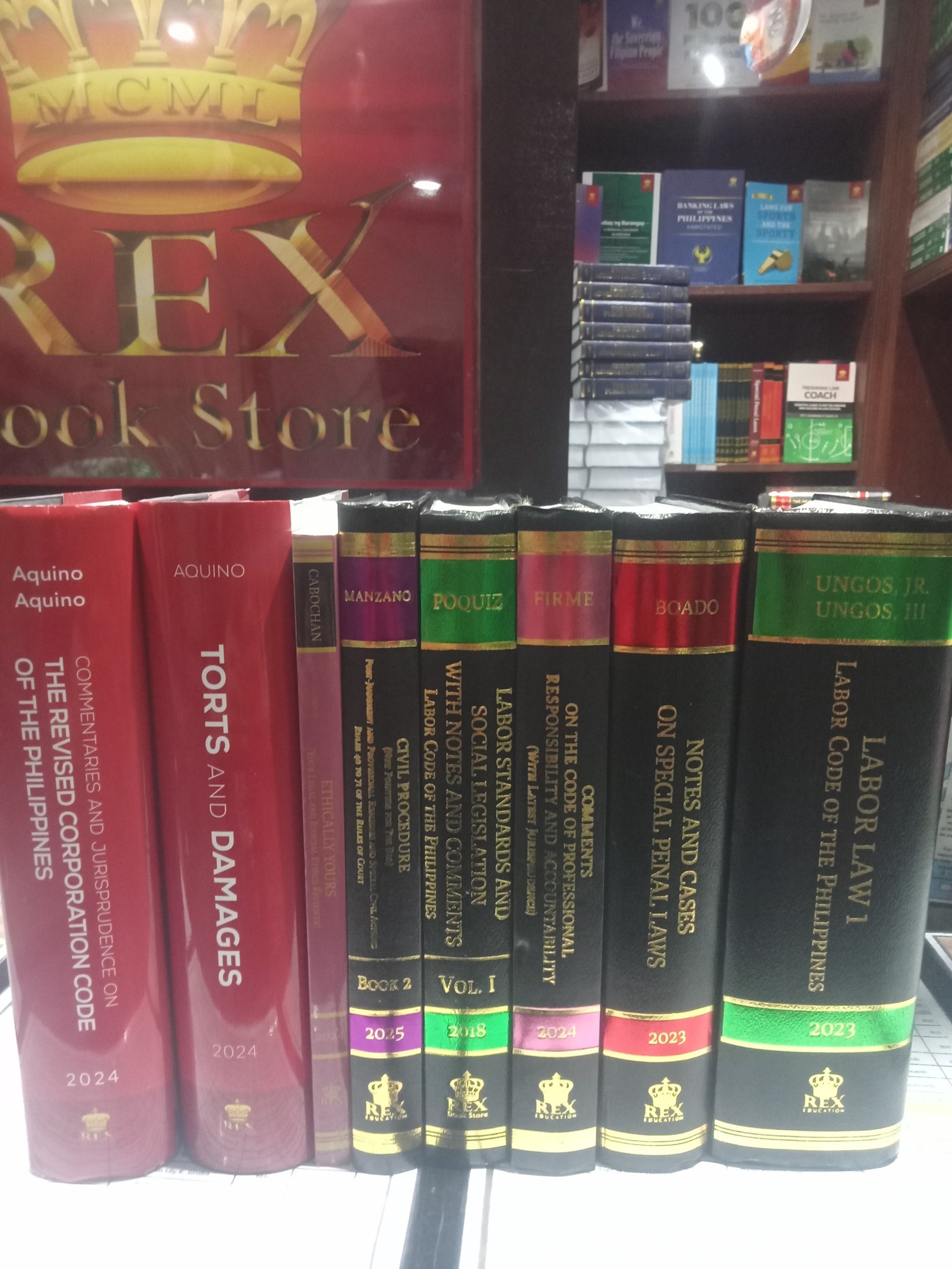Rex - Now Available Rex Rockwell Ateneo Aquino -Torts Aquino- Corpo ...
