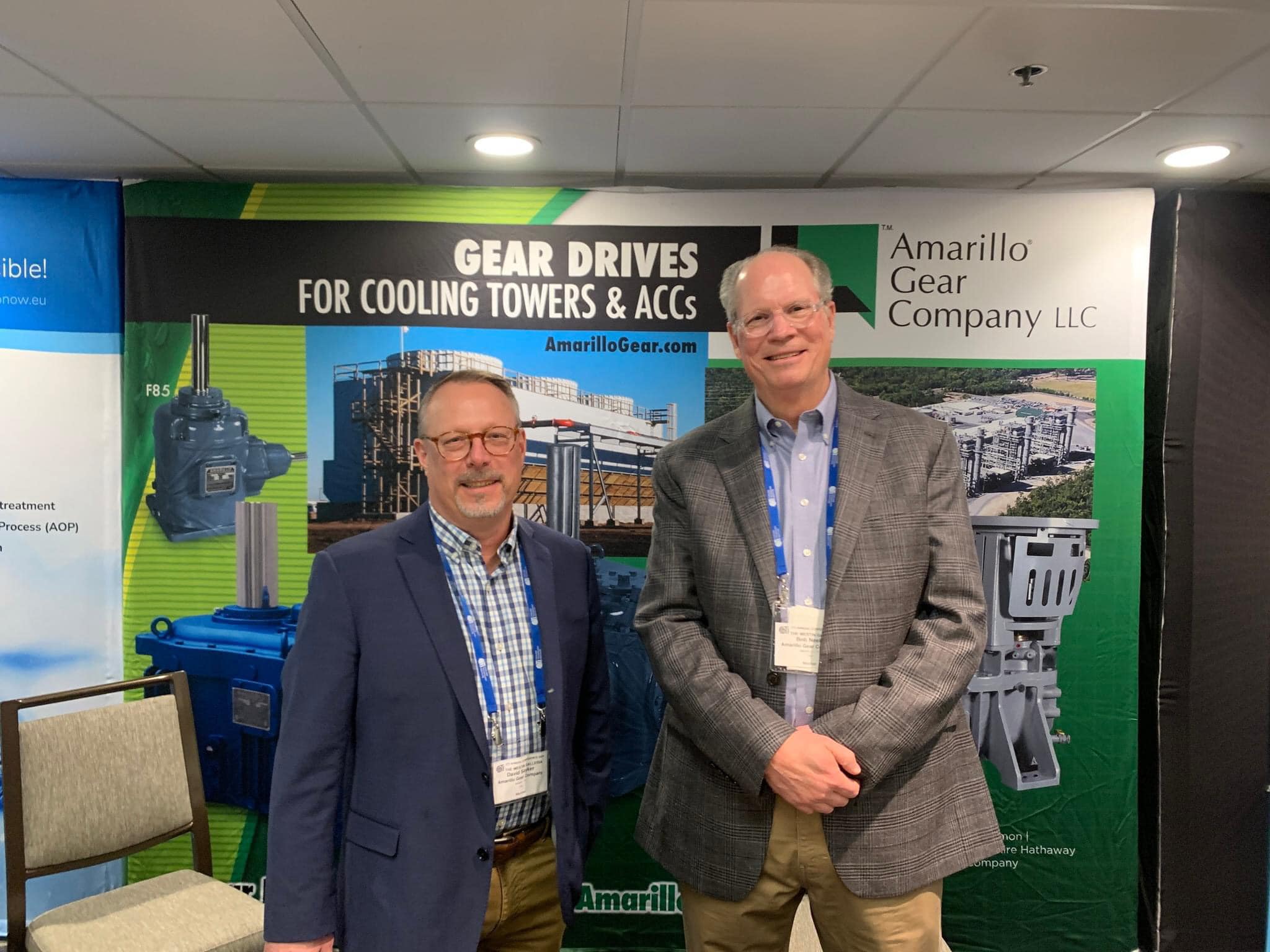 Amarillo, Thailand - Check out Dave and Bob all 'geared' up for success ...