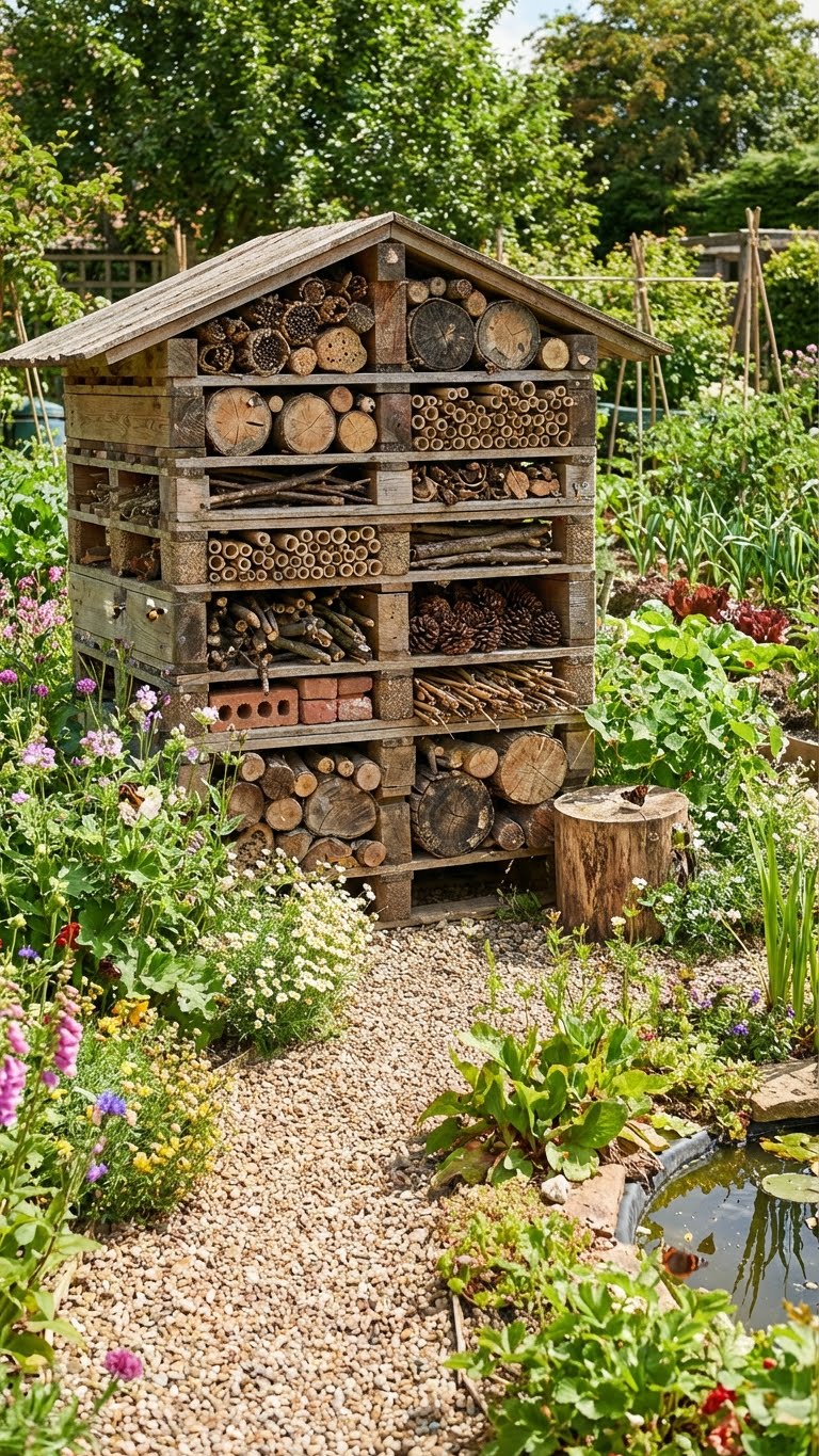 Plants - This Isn’t Just a Wood Pile… It’s a Home At first glance, it ...