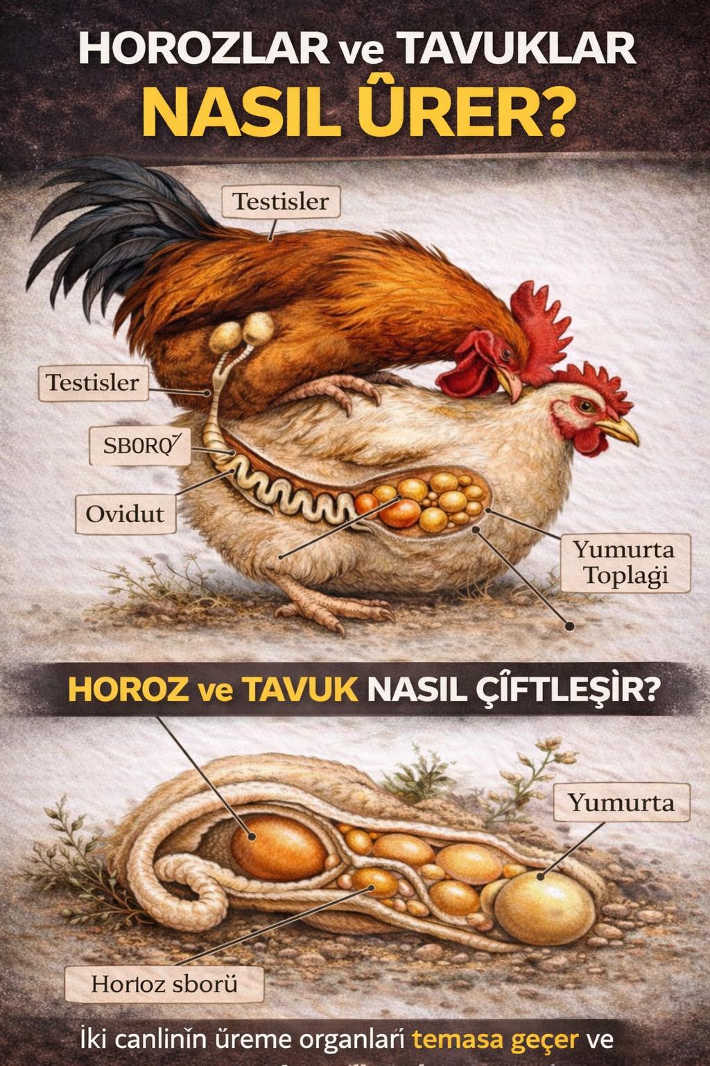 Ahmet Aydoğan - 🐓 Tavuklar Aslında Nasıl Ürer? Kısa ve... | Facebook